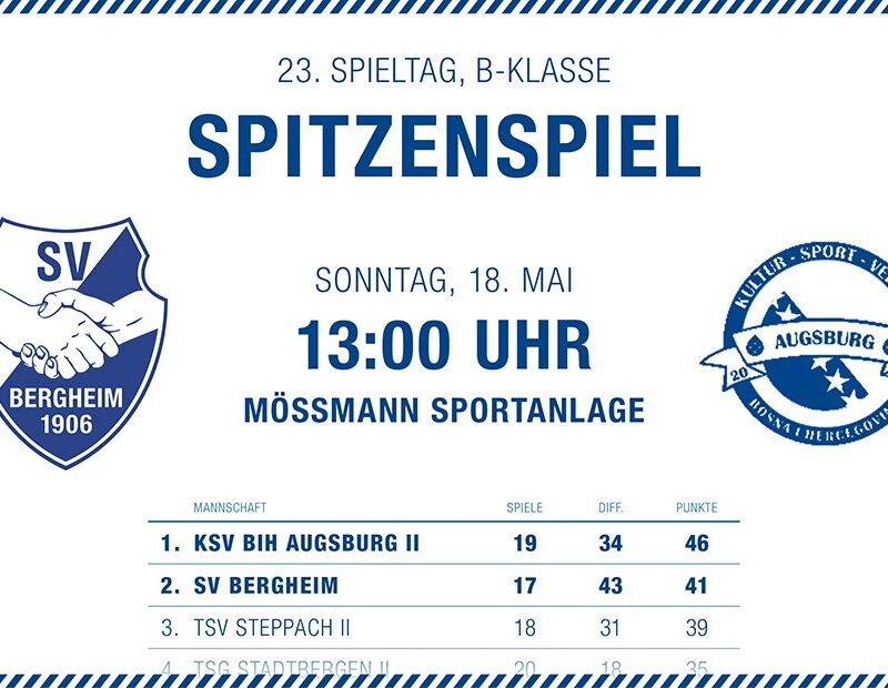 SVB2-Spitzenspiel